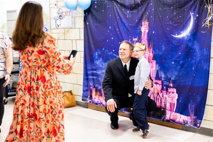 Cinderella ball at Grassland Elementary